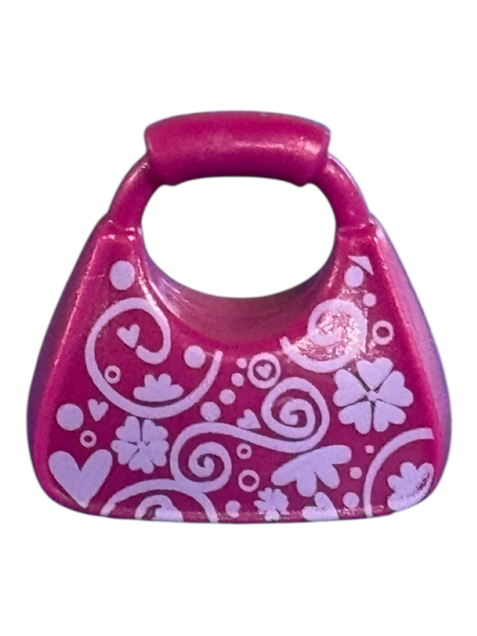 Handtas roze opdruk 30635364