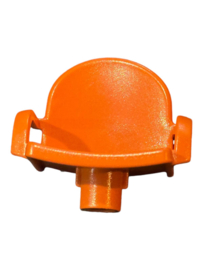 Bureaustoel oranje- zitting - 30221443