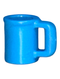 beker blauw