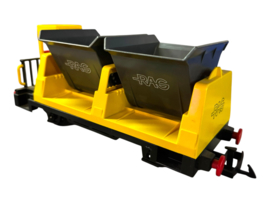 Kolen wagon Geel T0116