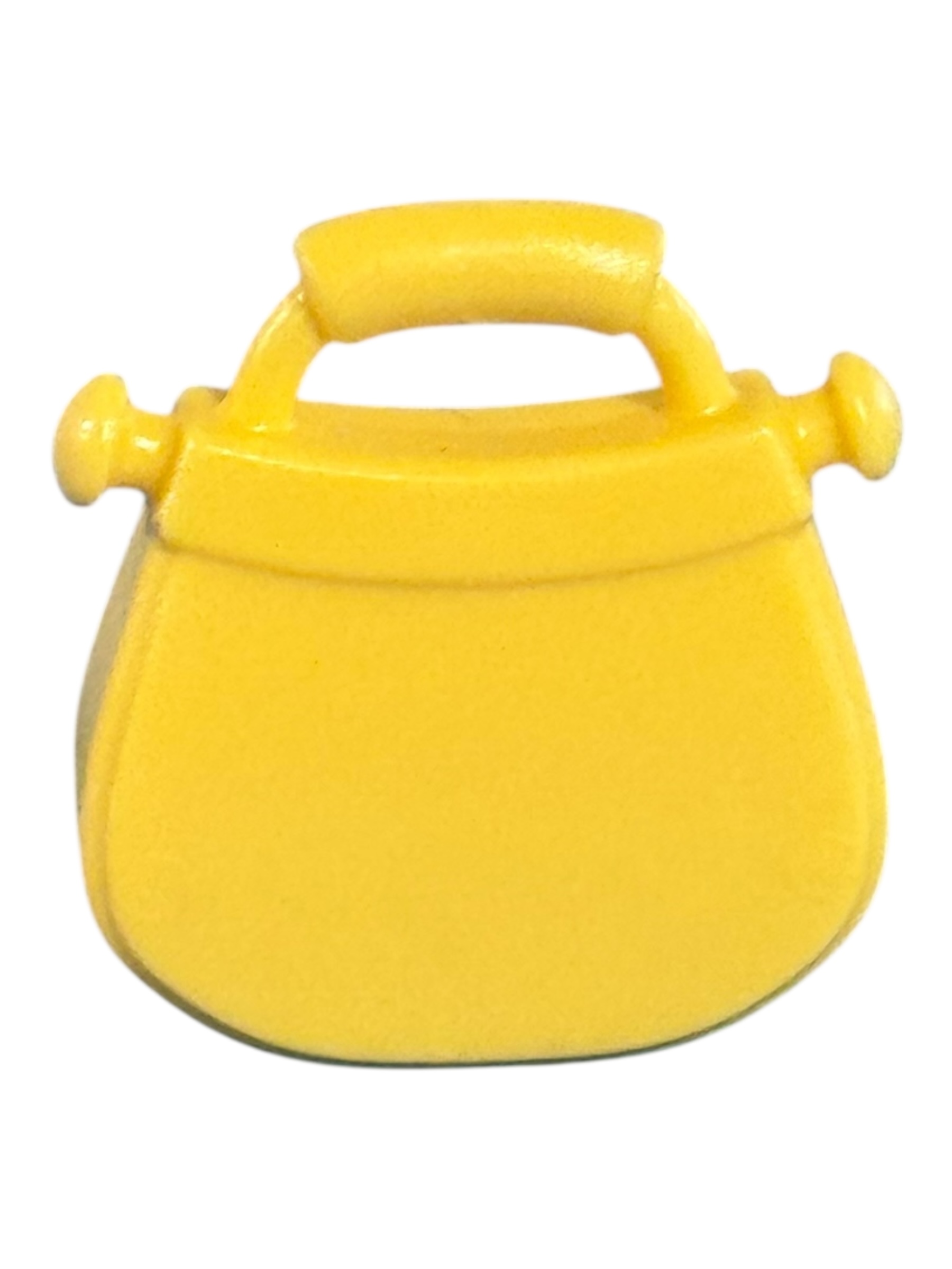 Handtas zonder strap geel