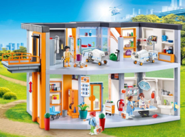 Groot ziekenhuis met inrichting - 70190