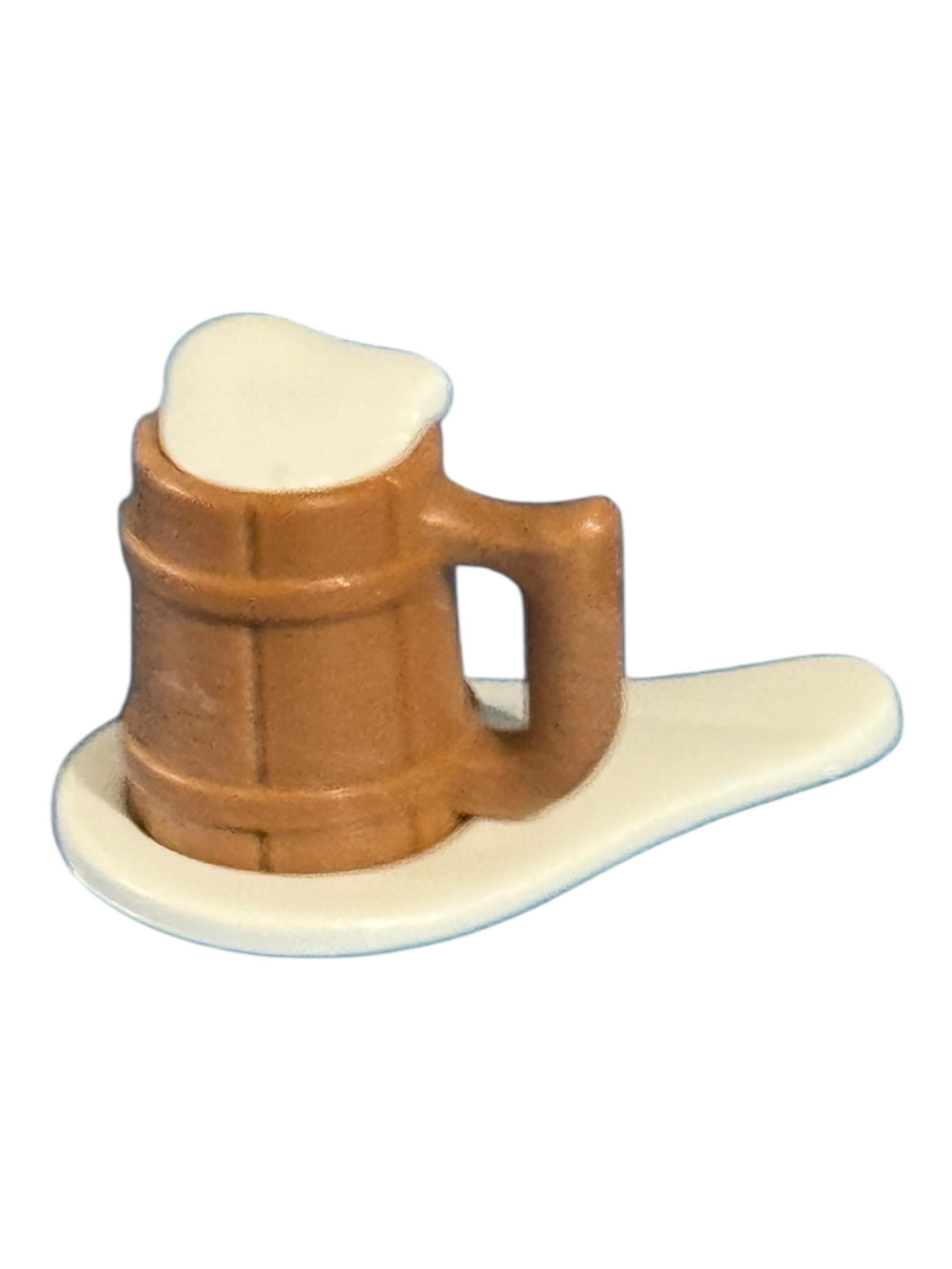 bierpul met schuim