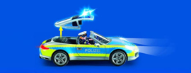 Porsche 911 Carrera 4S Polizei - wit - 70067