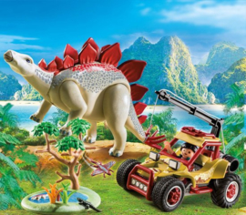 Dinos Avonturiersbuggy met Stegosaurus - 9432