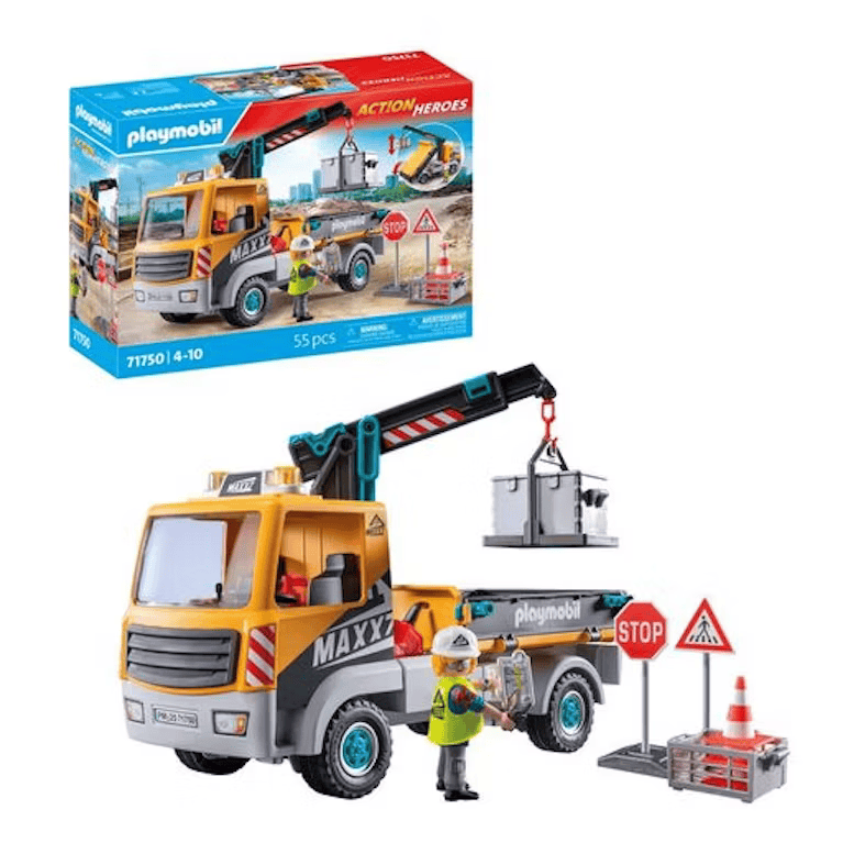 Vrachtwagen met kraan  - 71750