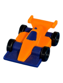 racewagen geel/blauw