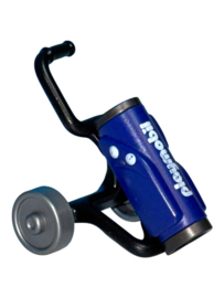 golftas blauw 2e hands