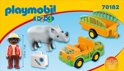 Dierenverzorger met neushoorn - 70182