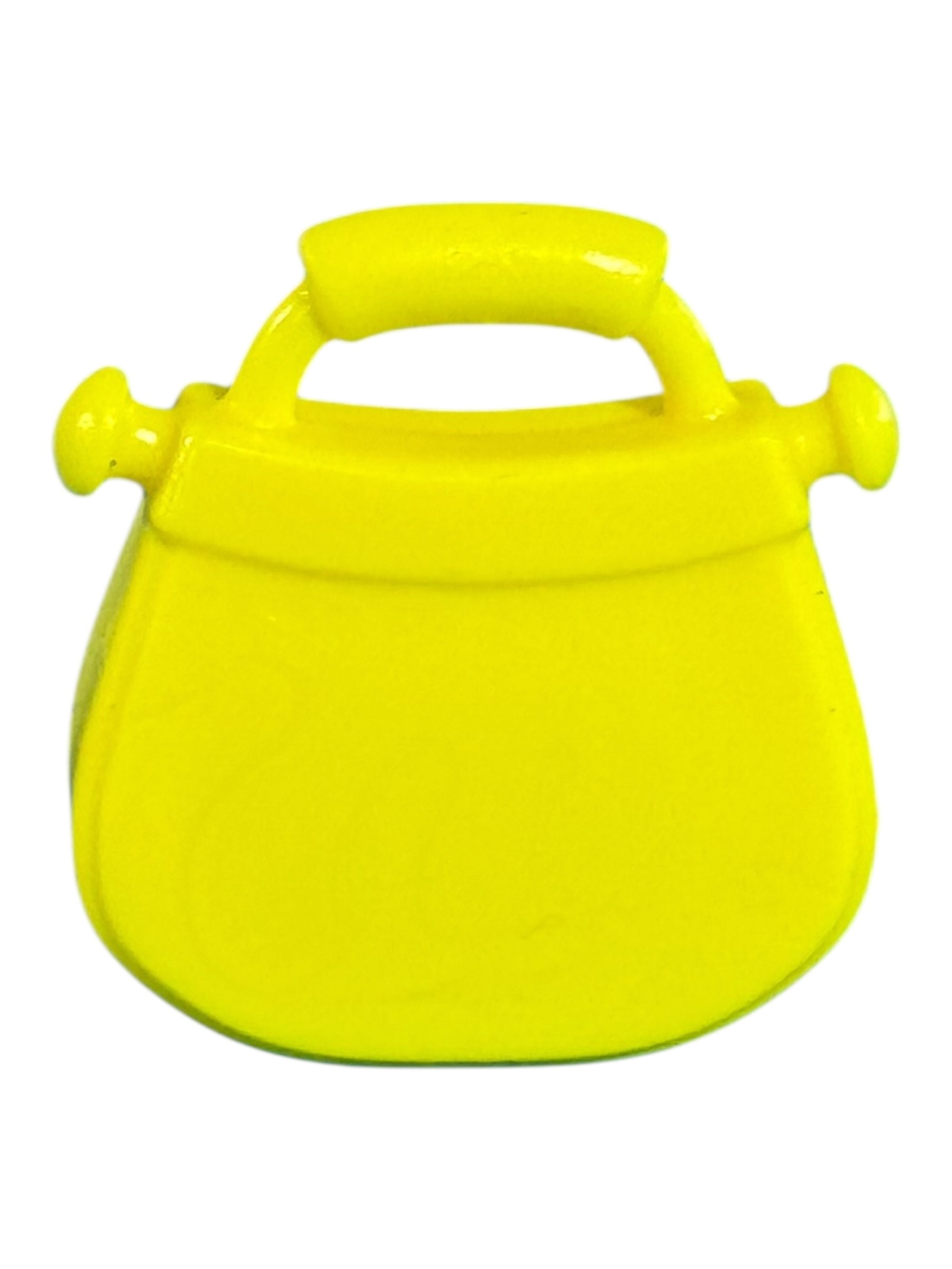 Handtas zonder strap geel