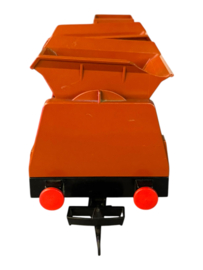 kolen Wagon Dubbel bruin T0019
