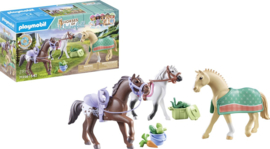 3 paarden met accessoires - 71356