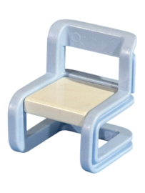 kinder stoel wit blauw 30099252 / 30057092