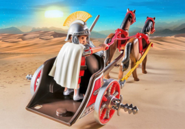 Romeinse strijdwagen met tribuun - 5391