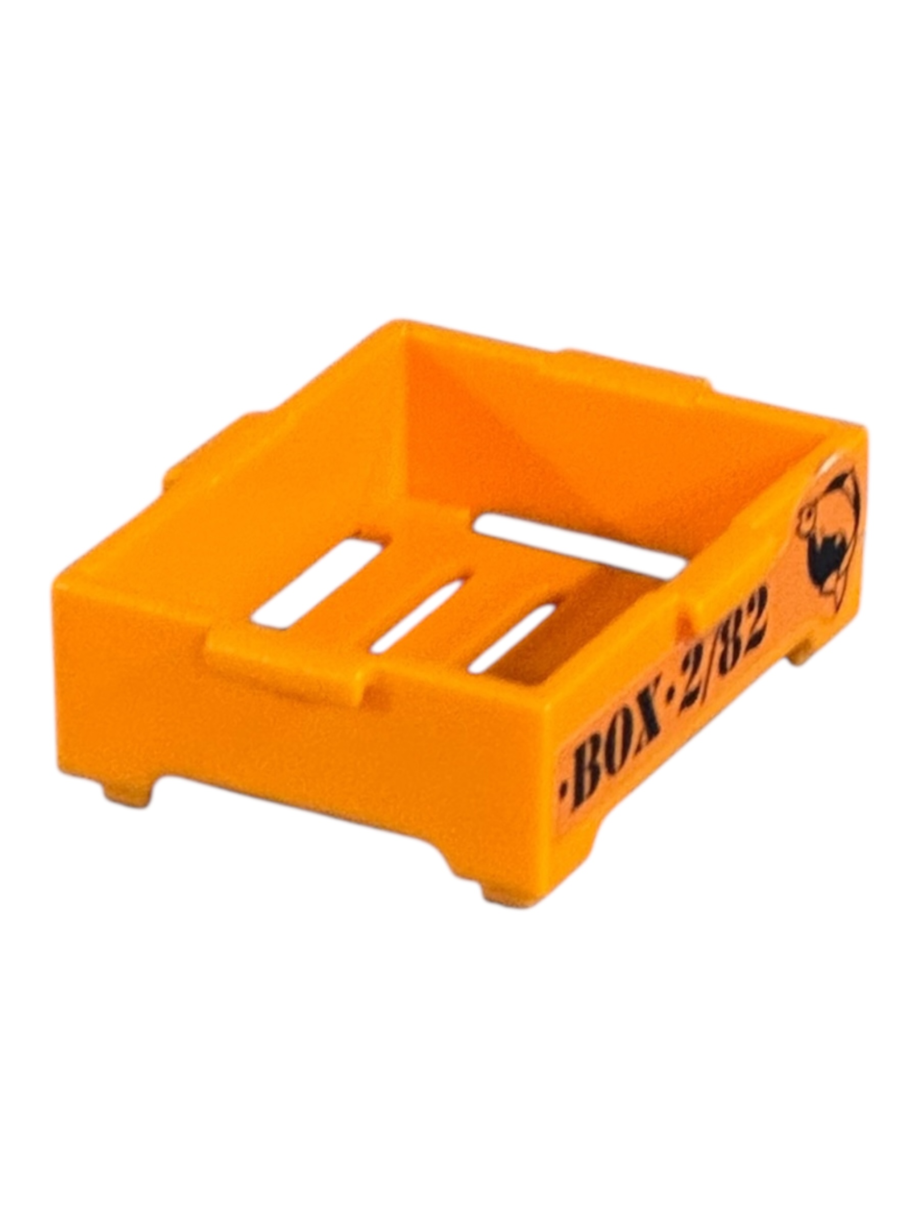 veilingkist krat kist bak medium oranje met sticker 30225122