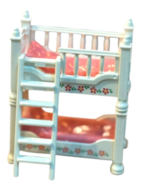 Stapelbed wit