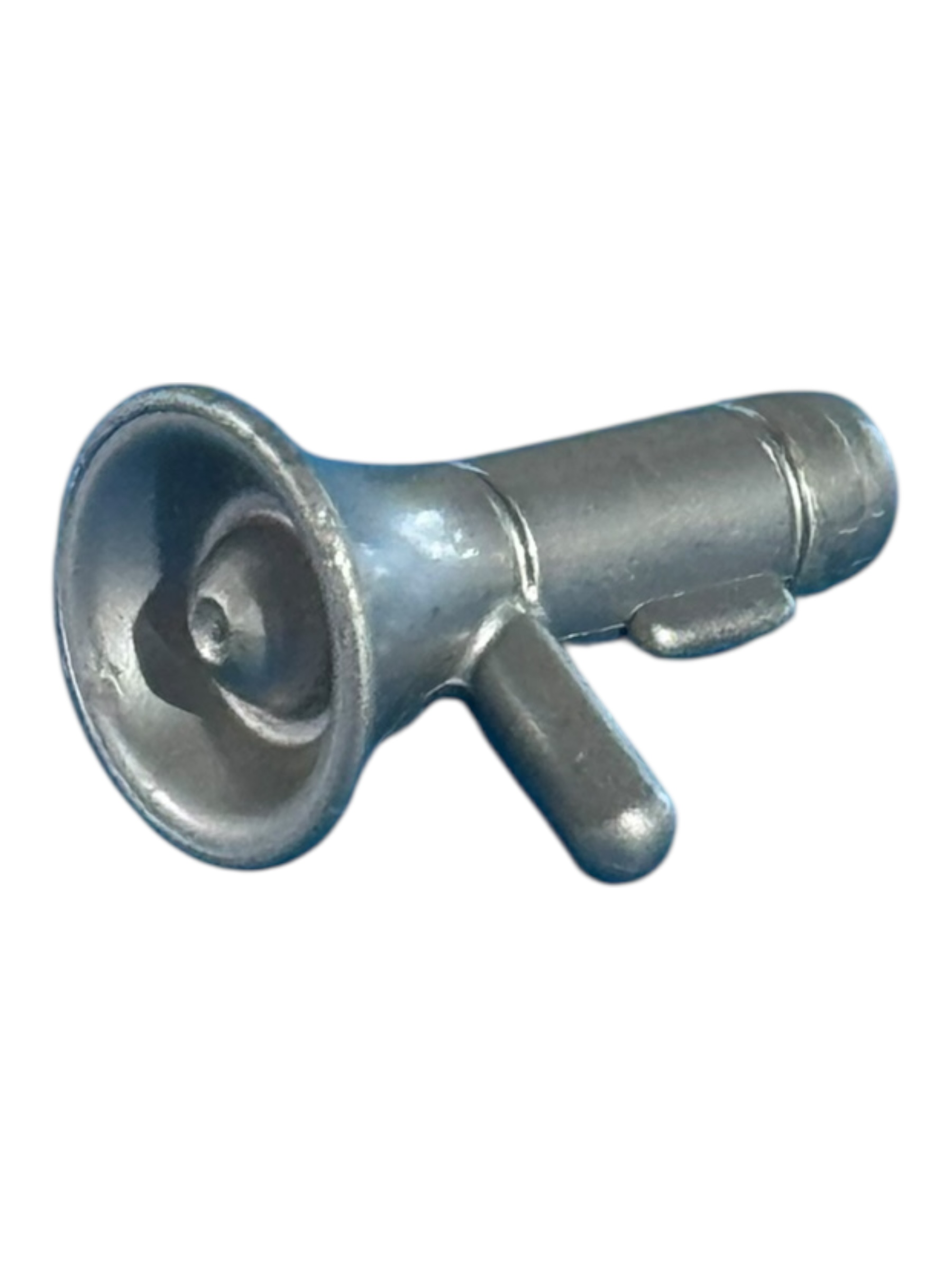 megafoon grijs metalliek
