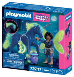 Verzameleenhoorn maneschijn met fee - 72217