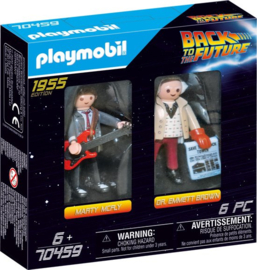 Back to the Future DuoPack Marty McFly et Dr. Emmet Brown - 70459
