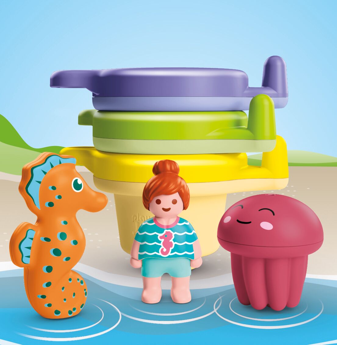 Drijvende bekers met waterpret - 71776