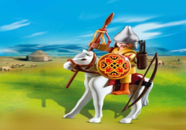 Mongoolse krijger te paard - 4926