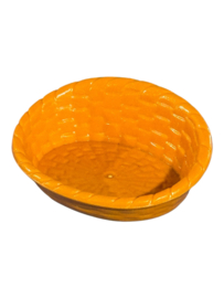 mand poezenmand fruitmand licht oranje 30202794