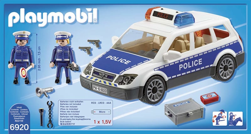 speel piano focus Sluimeren Engelse Politieauto - 6920 | City Action Politie | Happy Station