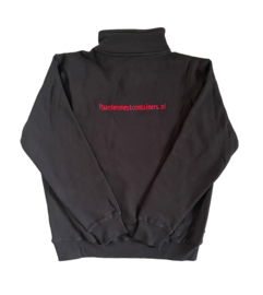 Sweater | Zip | Geborduurd | GJ