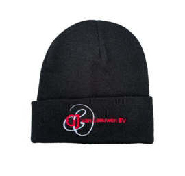 Beanie | Geborduurd | GJ van Leeuwen