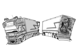 Kleurplaat | Scania Next Gen R580 GJ