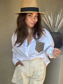 Gina oversized blouse