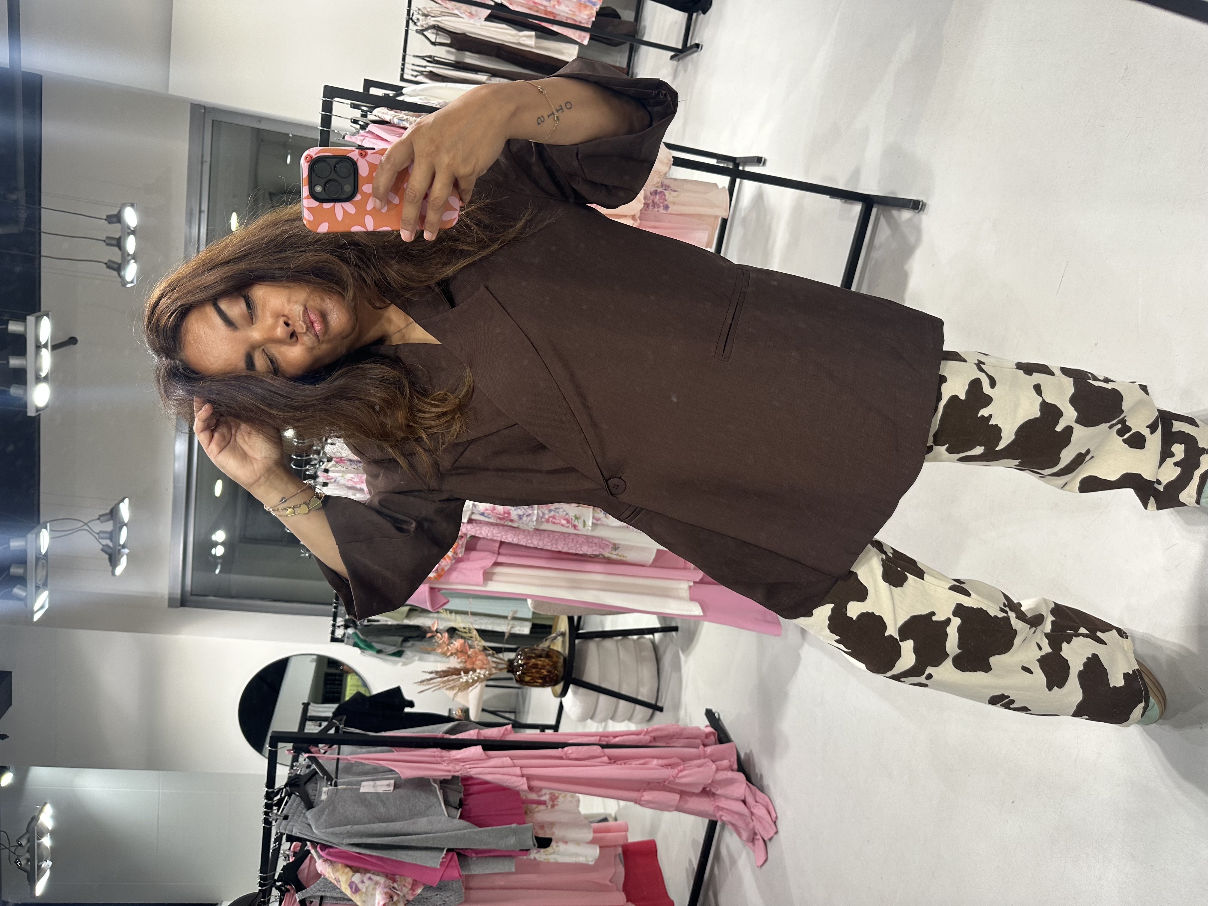 Nikkie blazer brown