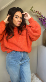 Lima knit orange