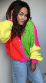 Colourful knit