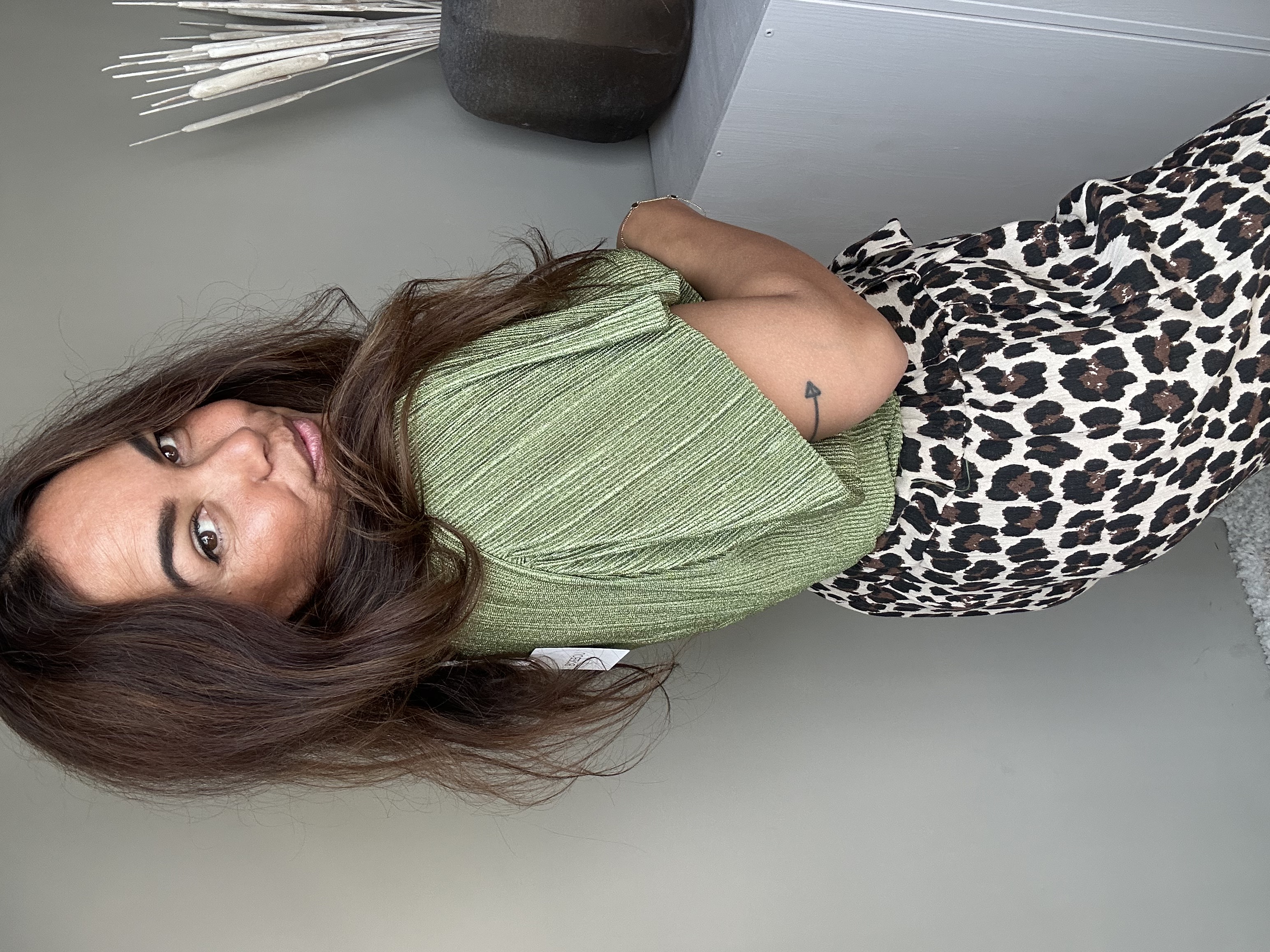 Estrella top green