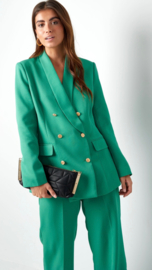 The green blazer