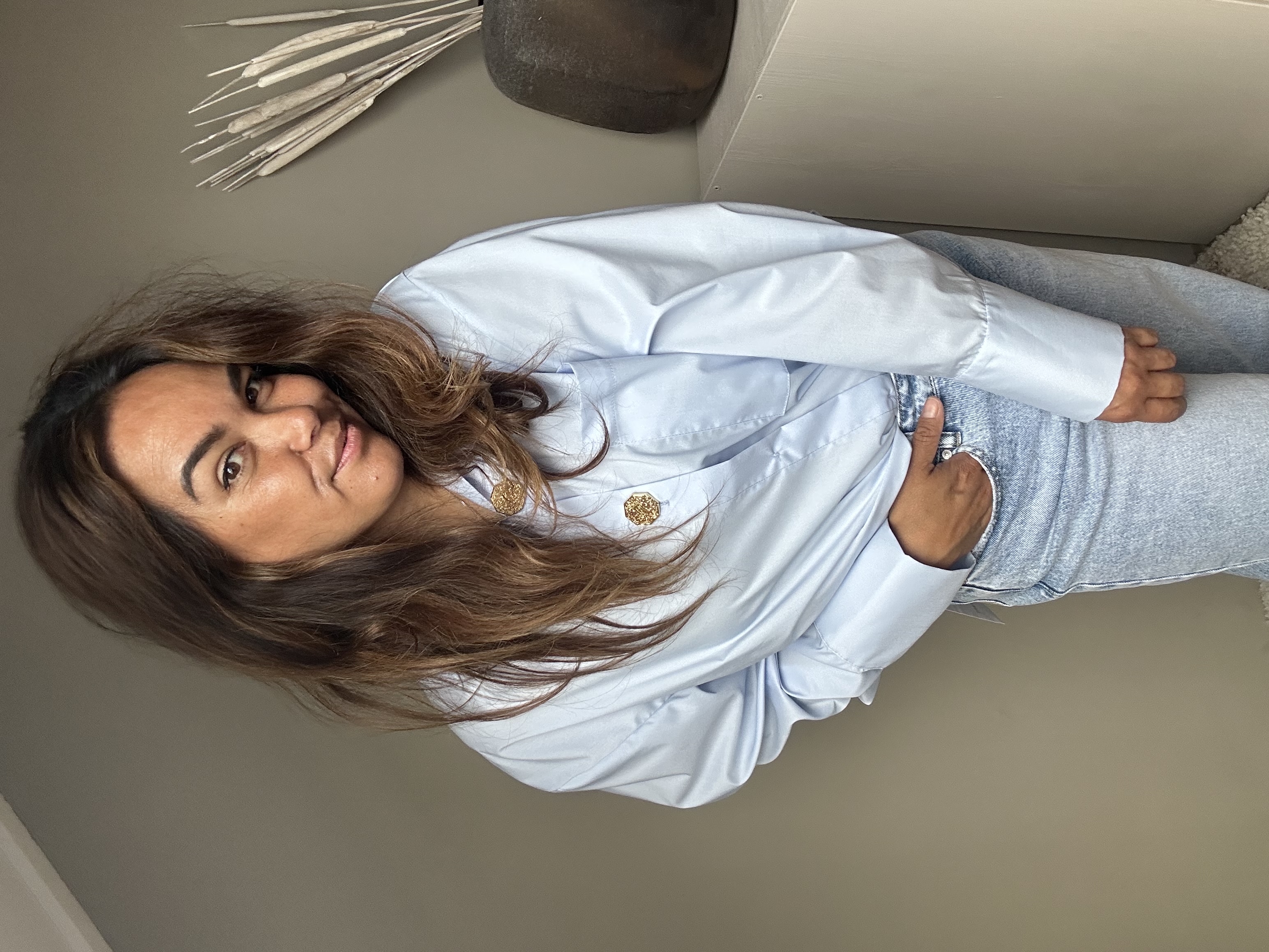 Jill blouse babyblue