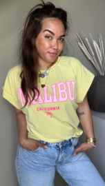 Malibu tee yellow