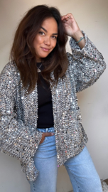 Boho jacket glitter