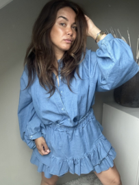 Denim two piece