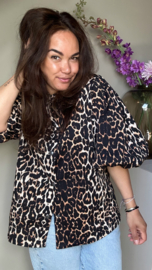 Panter denim blouse