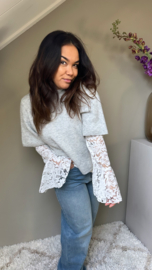 White lace top