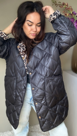 Luna reversible jacket black