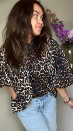Panter denim blouse