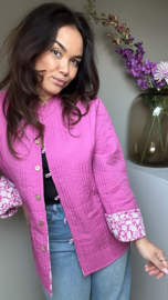 Reversible flower jacket