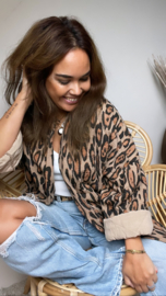 Giulia leopard jacket
