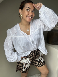 The white broderie blouse