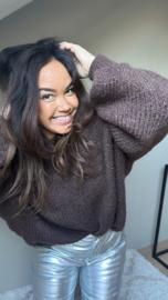 Lima knit brown