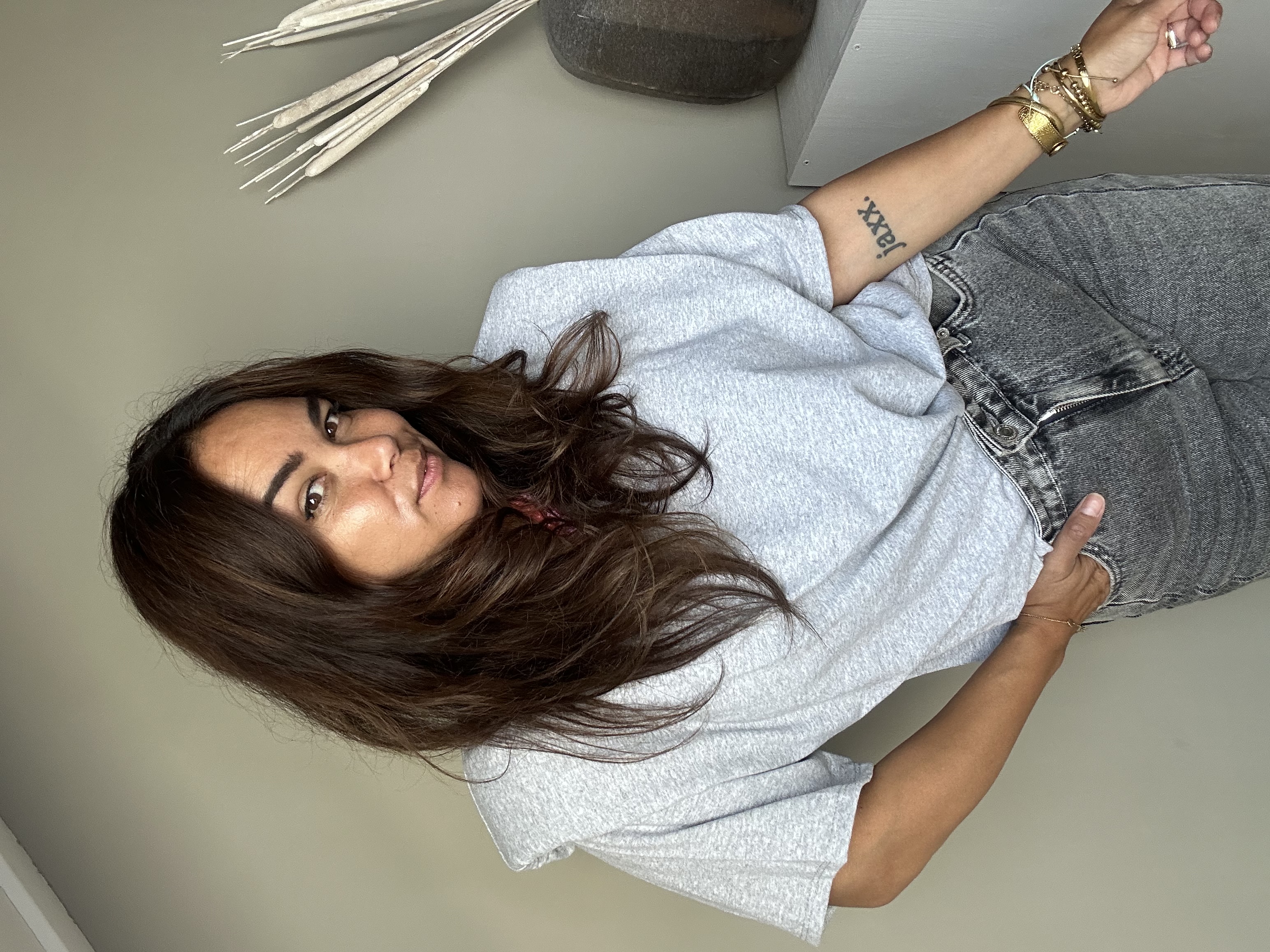 Isabel tee grey