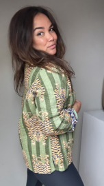 The tiger summer jacket green